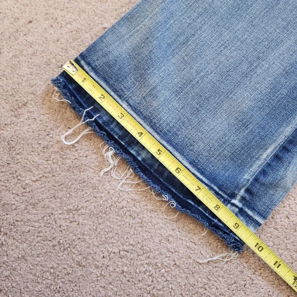 American Eagle Outfitters Blue Flare Jeans - Picture 10 of 11